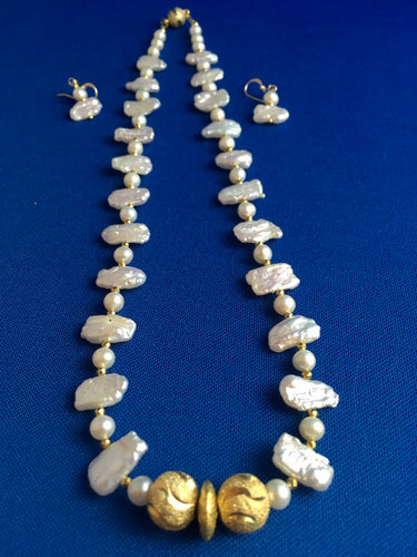 Freshwater Pearls, Pyrite 18